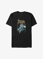 Nintendo the Legend of Zelda: Breath Wild Arch Link Big & Tall T-Shirt