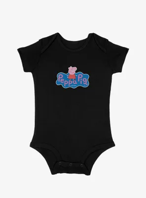 Peppa Pig Portrait Logo Infant Bodysuit