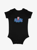 Peppa Pig Portrait Logo Infant Bodysuit