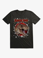 Jurassic Park Christmas Holiday T-Rex T-Shirt
