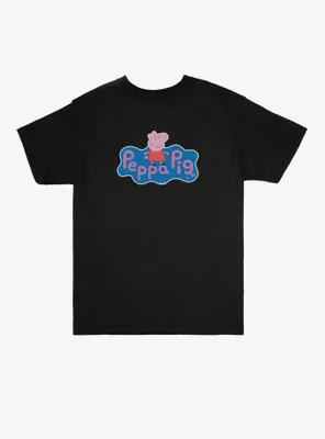 Peppa Pig Portrait Logo Youth T-Shirt