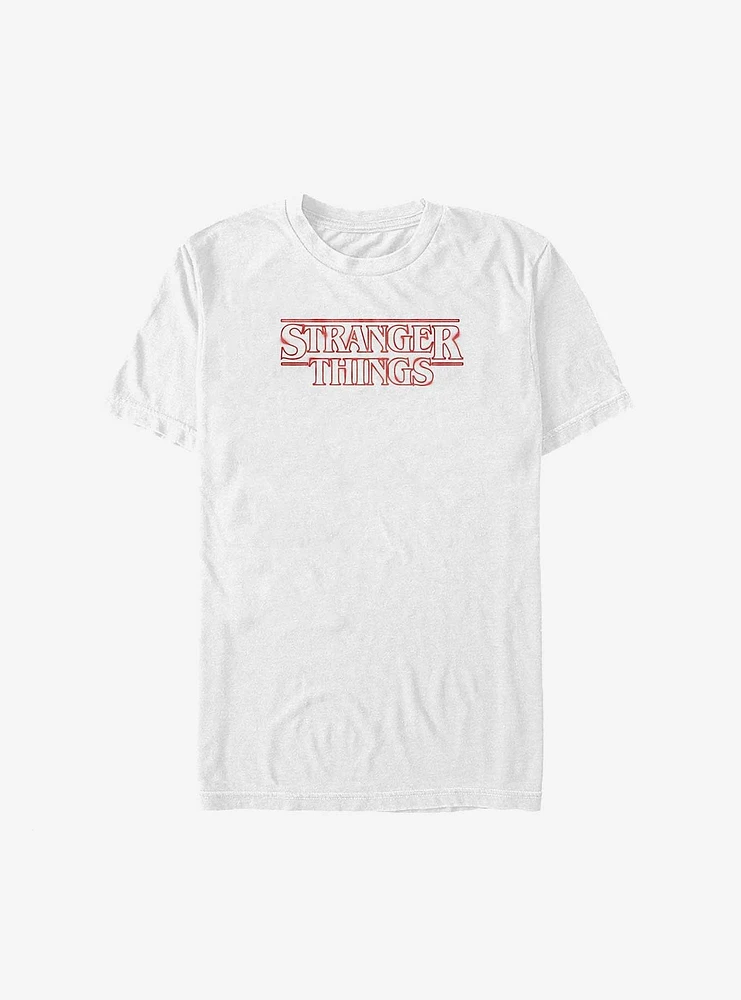 Stranger Things Logo Big & Tall T-Shirt