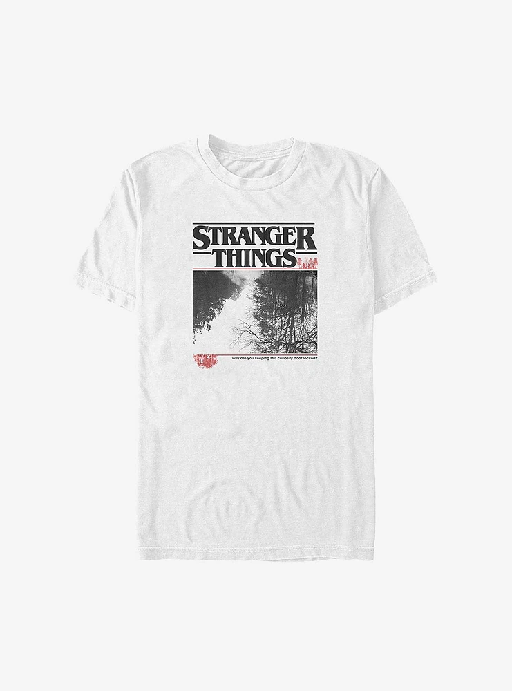 Stranger Things Upside Down Photo Big & Tall T-Shirt