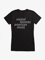 Violent Femmes American Music Girls T-Shirt