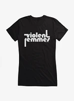 Violent Femmes Retro Logo Girls T-Shirt