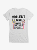 Violent Femmes Unplugged And Unhinged Girls T-Shirt