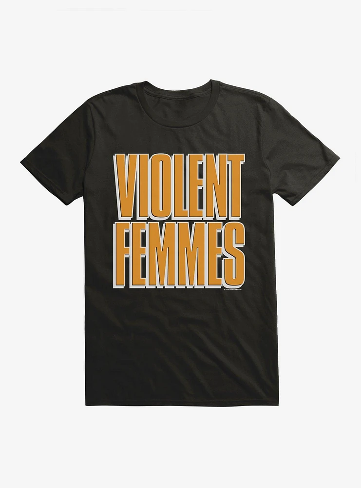 Violent Femmes Shadowed Logo T-Shirt