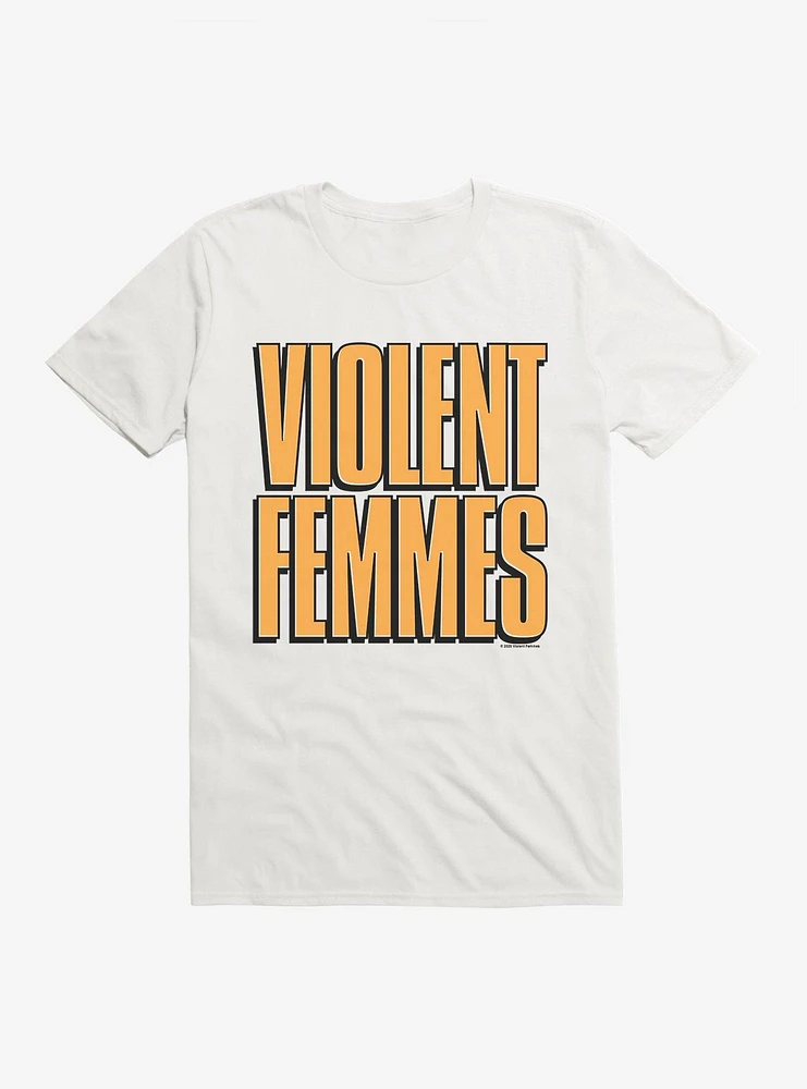 Violent Femmes Shadowed Logo T-Shirt