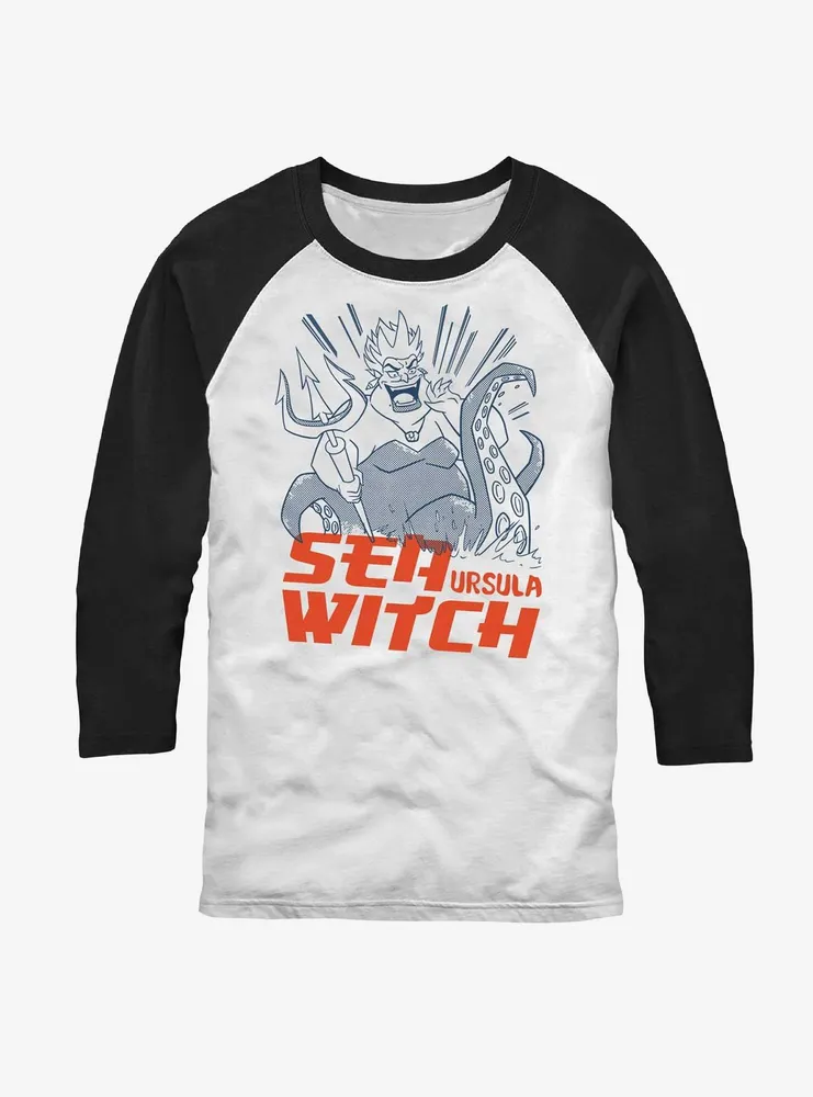 Disney The Little Mermaid Anime Ursula Raglan