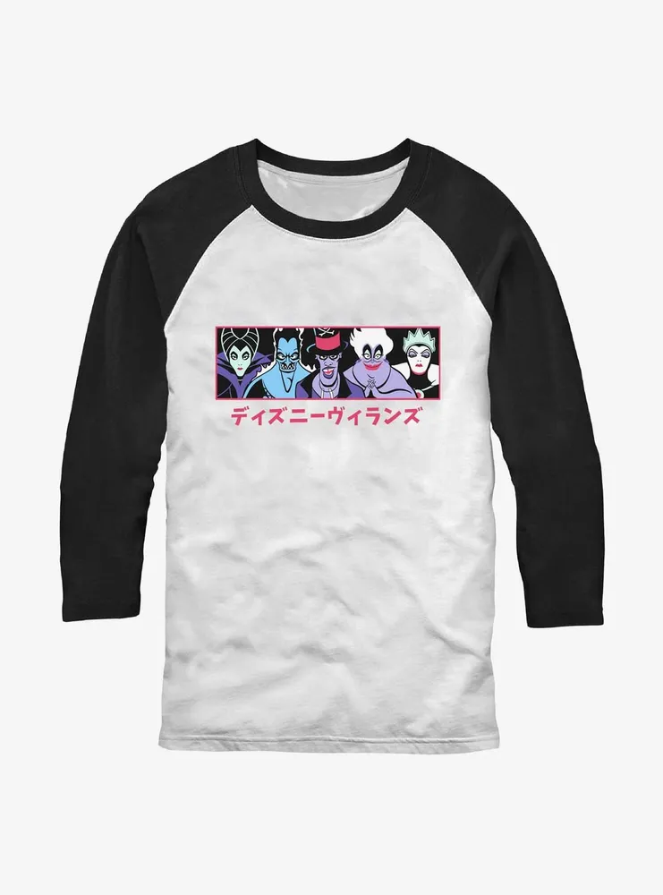 Disney Villains Biranzu Raglan