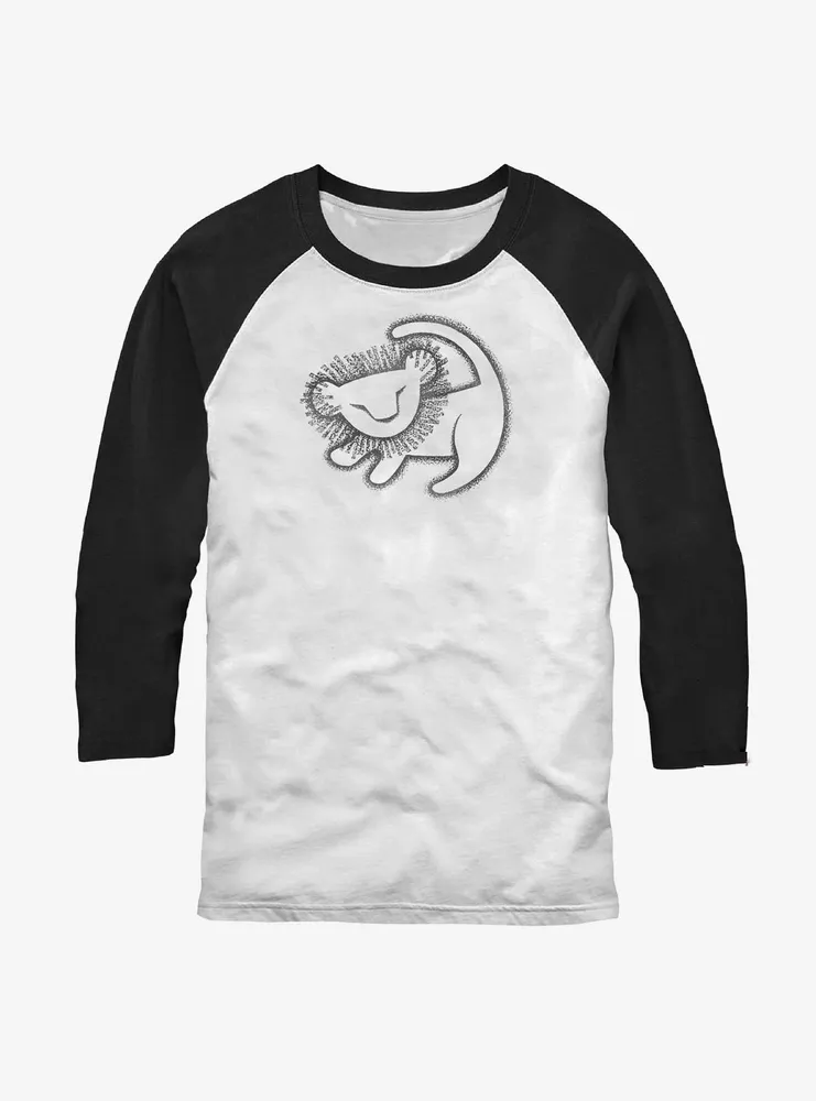 Disney The Lion King Cave Painting Raglan