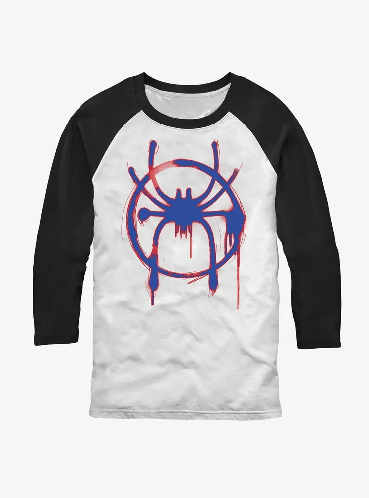 Marvel Spider-Man Spray Raglan