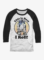 Star Wars How I Roll! R2-D2 Raglan