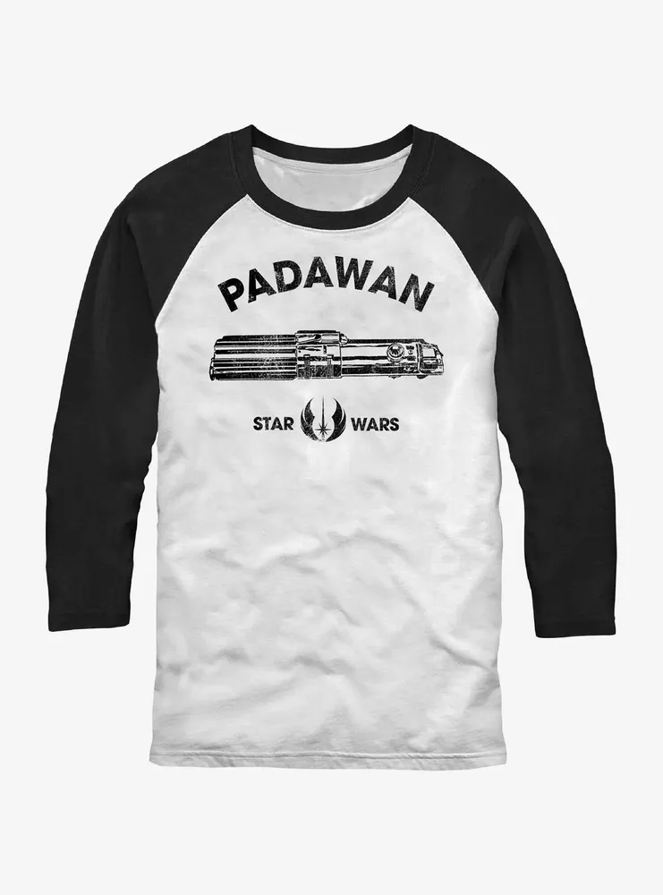 Star Wars Padawan Lightsaber Raglan