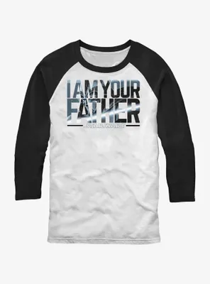 Star Wars I Am Your Father Raglan