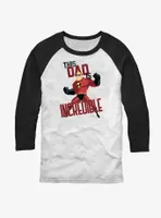 Disney Pixar The Incredibles This Dad Raglan