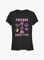 Pokemon Ghost Type Girls T-Shirt