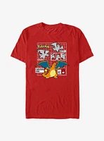 Pokemon Charizard Infographic T-Shirt