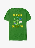 Pokemon Grass Type T-Shirt