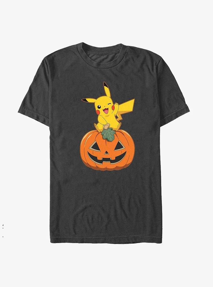 Pokemon Pikachu Pumpkin T-Shirt