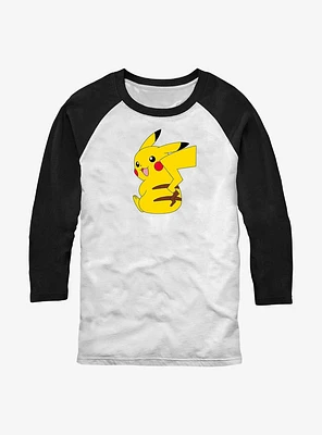 Pokemon Cheeky Pikachu Raglan T-Shirt