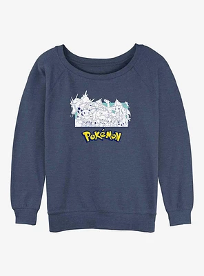 Pokemon The Classics Girls Slouchy Sweatshirt