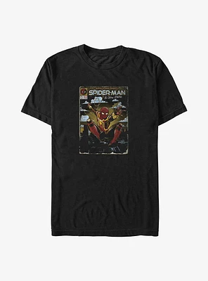 Marvel Spider-Man Arachnidian Avenger Comic Cover Big & Tall T-Shirt