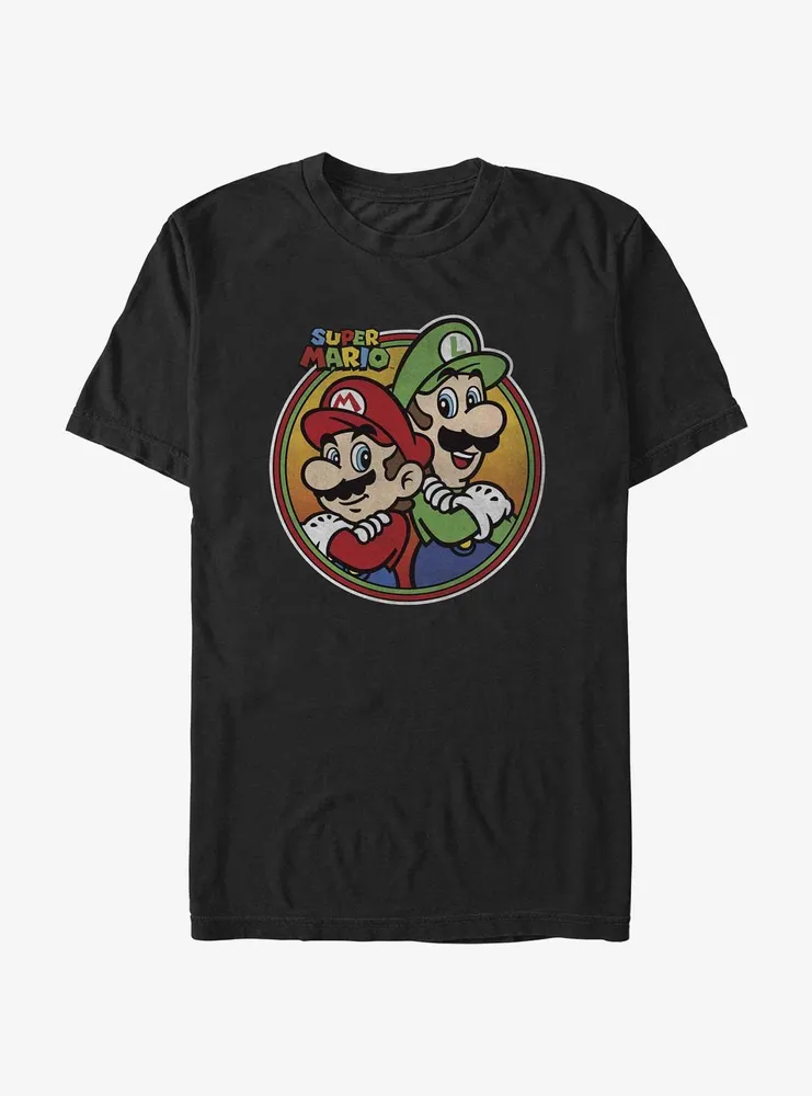 Nintendo Mario And Luigi Icon T-Shirt