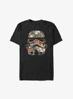 Star Wars Stormtrooper Floral Helmet T-Shirt