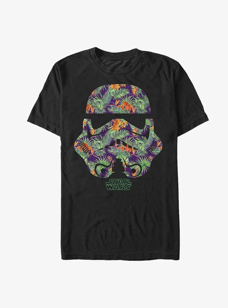 Star Wars Stormtrooper Tropical Helmet T-Shirt