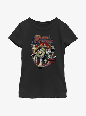 Disney Toy Story Buzz Lightyear Galactic Tour Youth Girls T-Shirt