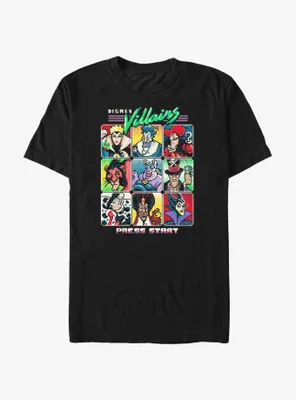 Disney Villains Character Select Video Game T-Shirt