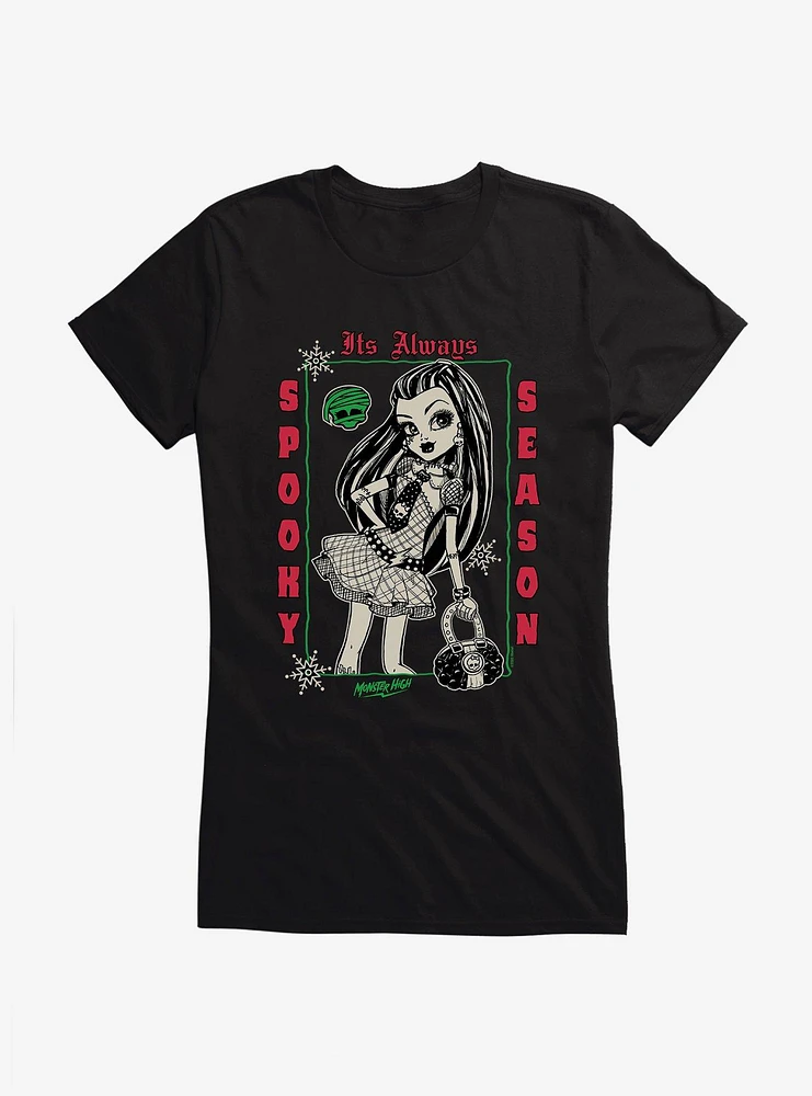 Monster High Frankie Stein Spooky Season Girls T-Shirt