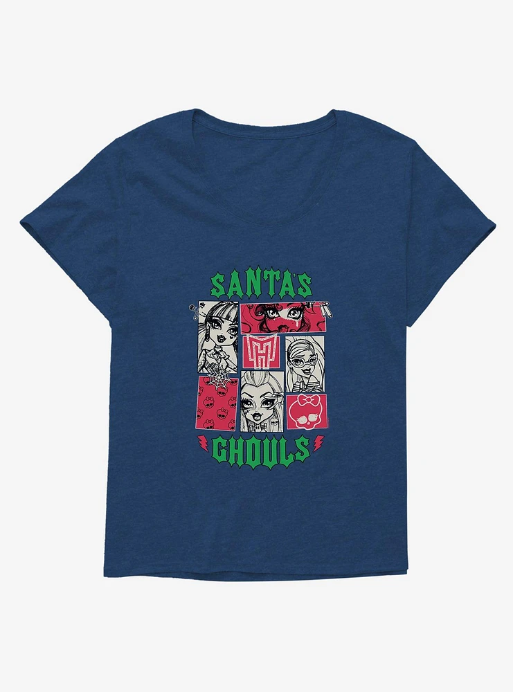 Monster High Santa's Ghouls Girls T-Shirt Plus