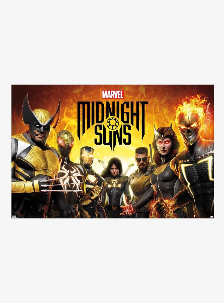 Marvel Midnight Suns Group Poster