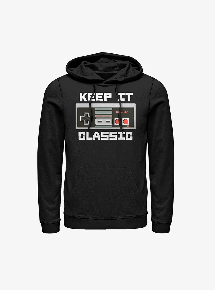 Nintendo Keep It Classic Controller Hoodie