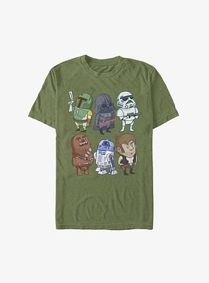 Star Wars Doodles Extra Soft T-Shirt
