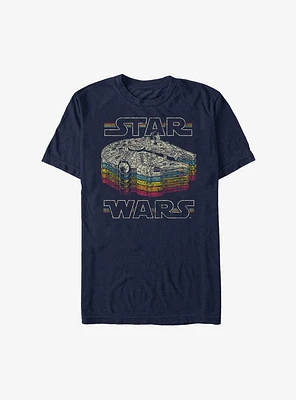 Star Wars Retro Millennium Falcon T-Shirt