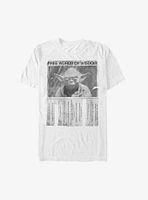 Star Wars Yoda Free Words of Wisdom T-Shirt