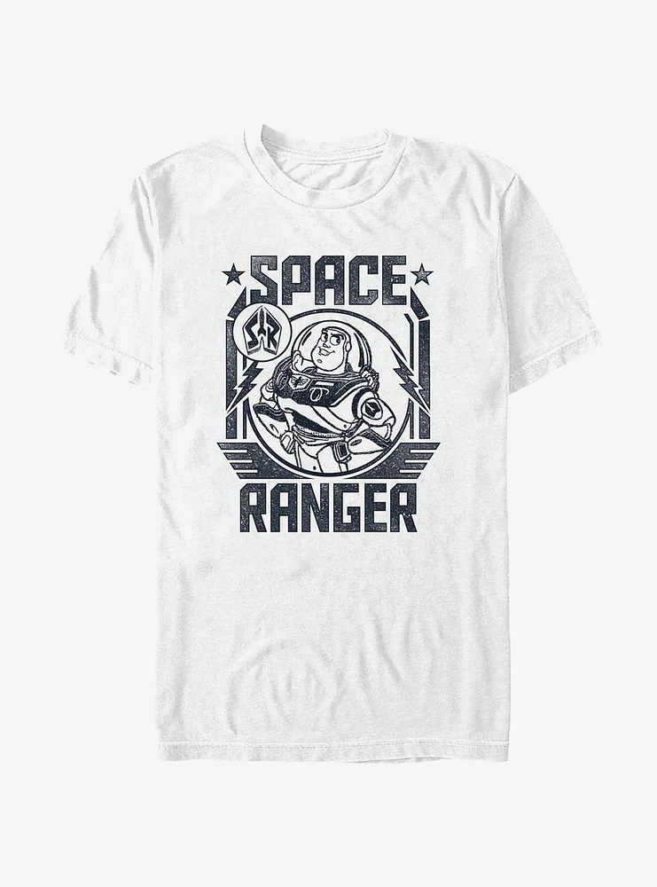 Disney Pixar Toy Story Buzz Lightyear Space Ranger Crest T-Shirt