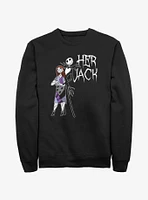 The Nightmare Before Christmas Her Jack Sweatshirt