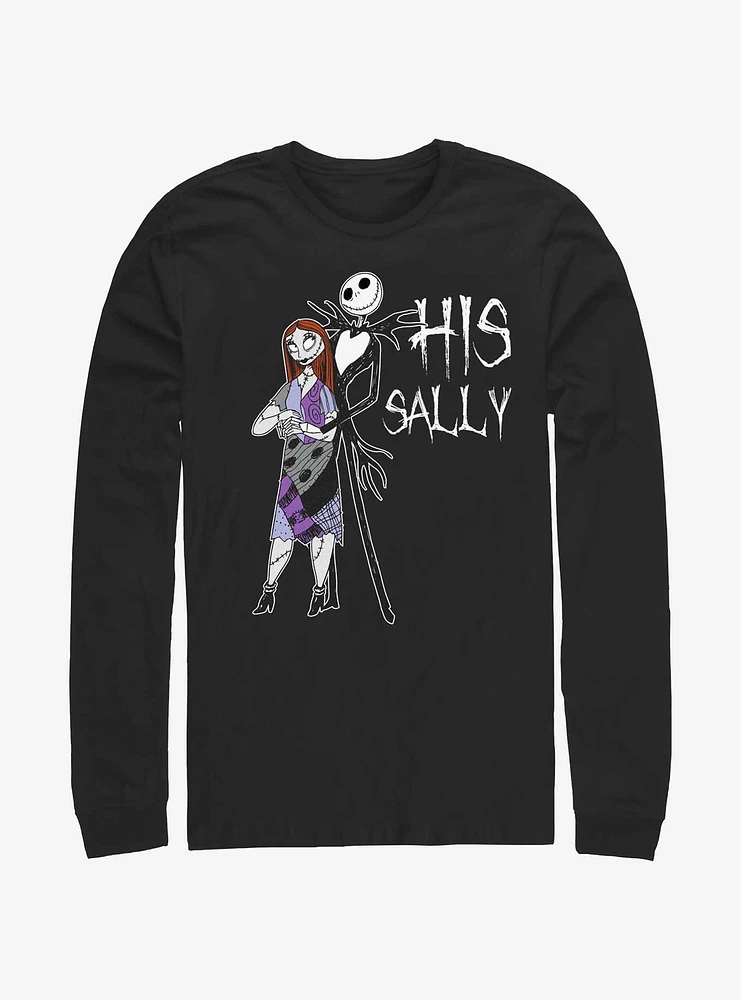 Disney The Nightmare Before Christmas His Sally Long-Sleeve T-Shirt