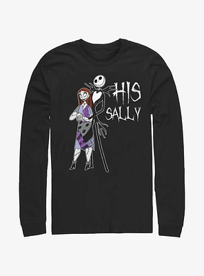 The Nightmare Before Christmas His Sally Long-Sleeve T-Shirt