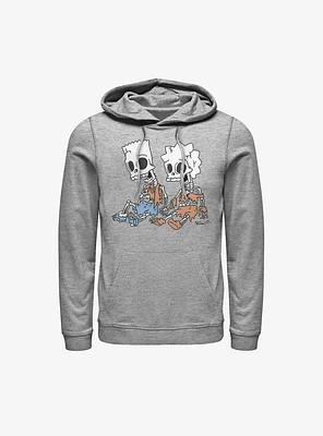 The Simpsons Skeleton Bart & Lisa Hoodie