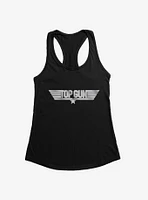 Top Gun Metal Logo Girls Tank