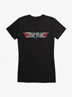 Top Gun Logo Girls T-Shirt