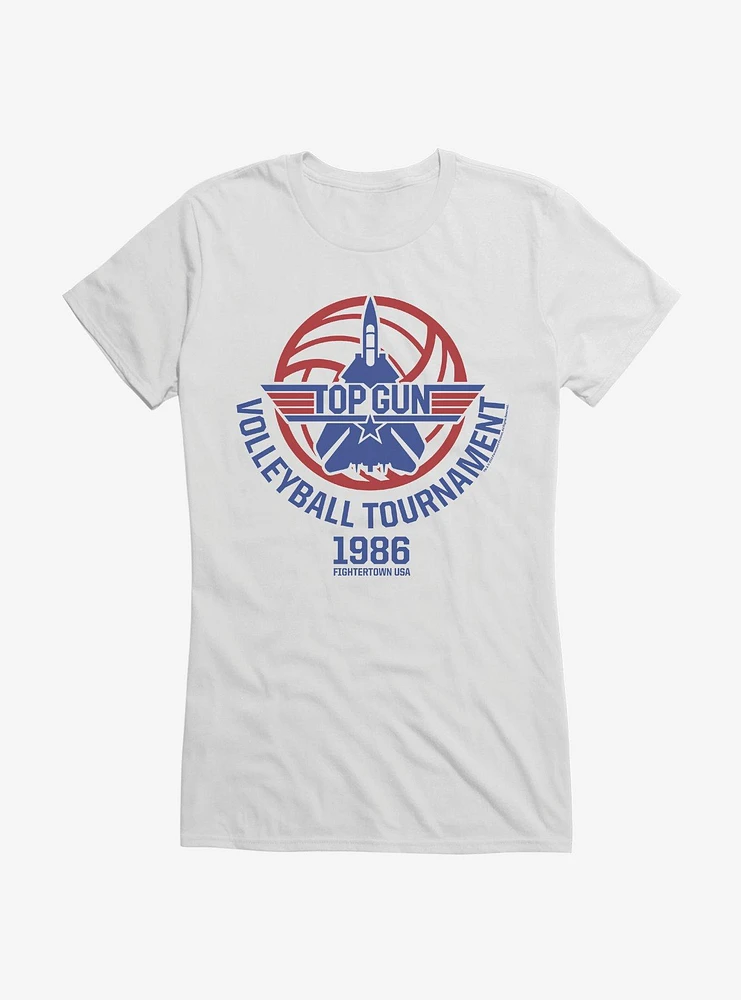 Top Gun Volleyball Tournament Girls T-Shirt