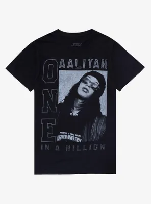 Aaliyah One A Million Portrait T-Shirt