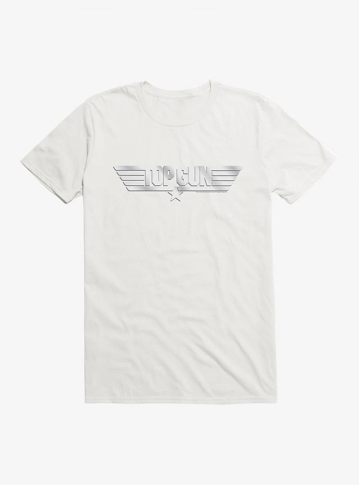 Top Gun Metal Logo T-Shirt