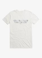 Top Gun Metal Logo T-Shirt